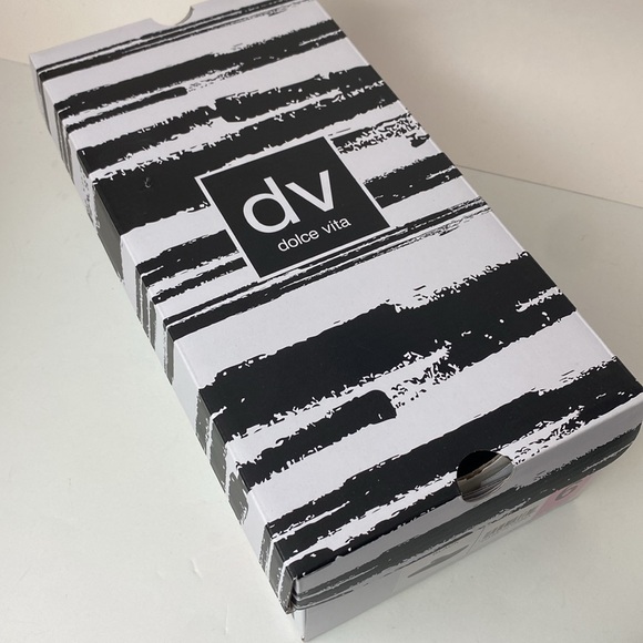 Dolce Vita footbed sandal Pandora size 6 black sandals NEW in box - Picture 12 of 13